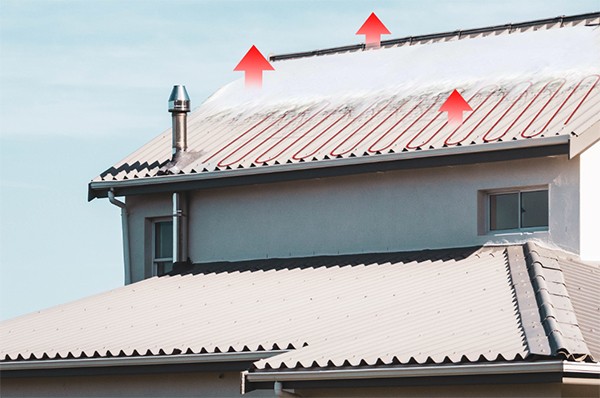 Rynienka dachowa Huanrui i system ogrzewania elektrycznego do topienia śniegu na gruncie zapewniają bezpieczeństwo budynku i podróży