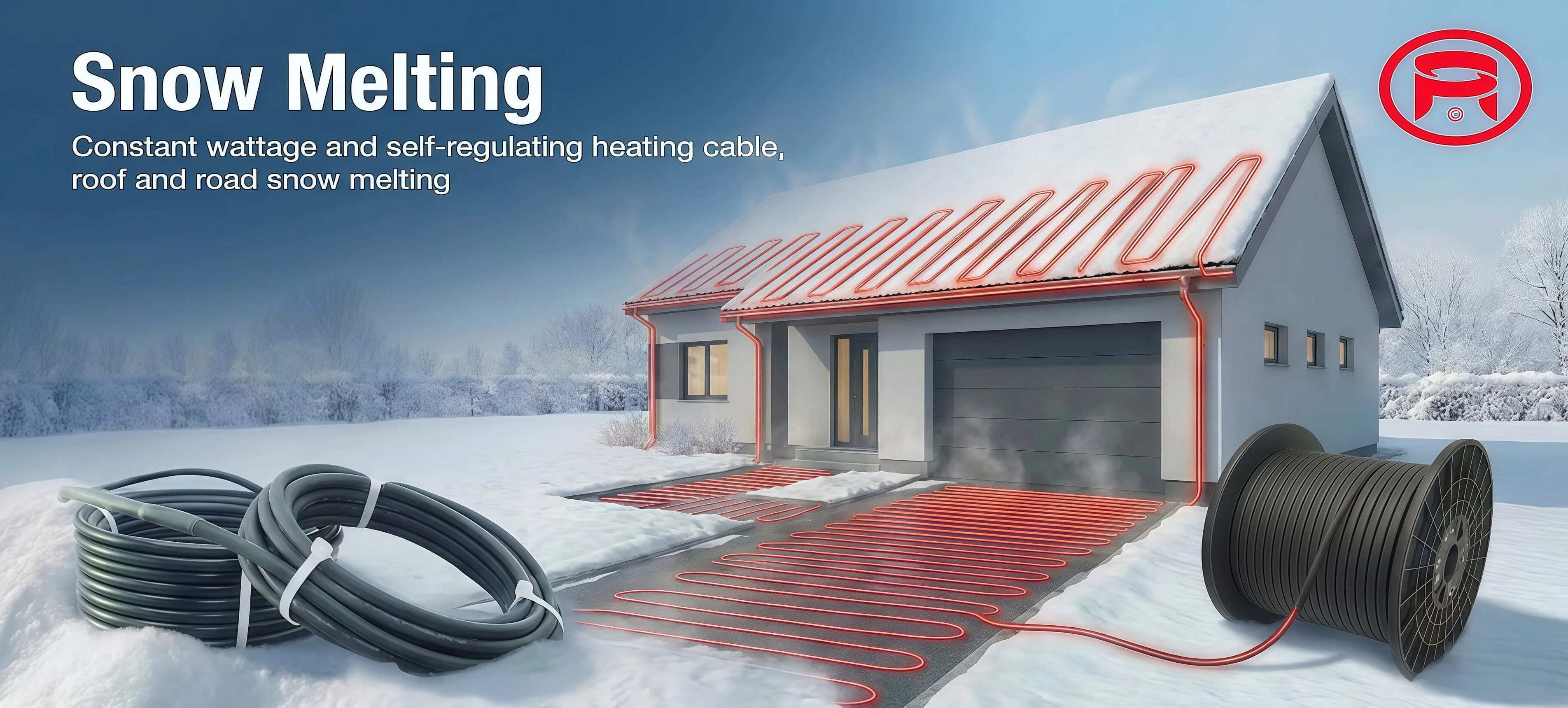 Odmrażanie dachów i rynien