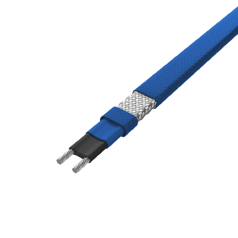 Zestaw samoregulujących kabli grzewczych do ochrony rur przed zamarzaniem